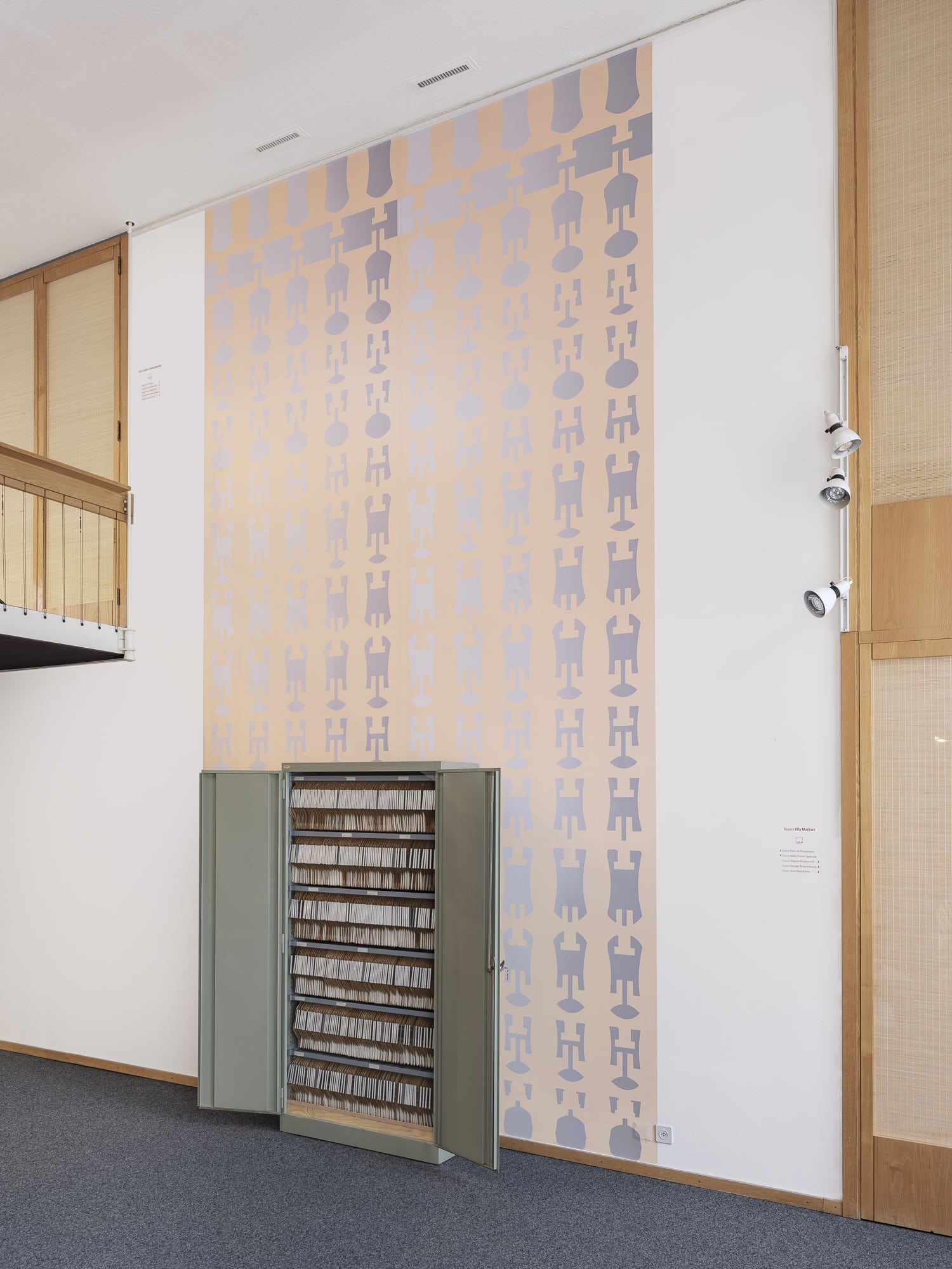 Photo exposition En toile de fond - patern